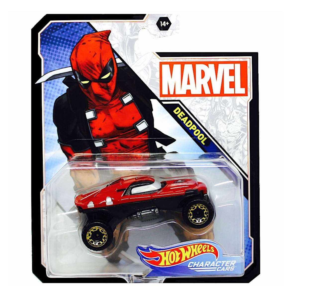 Deadpool Hot Wheels Gmh83 Marvel Character Cars