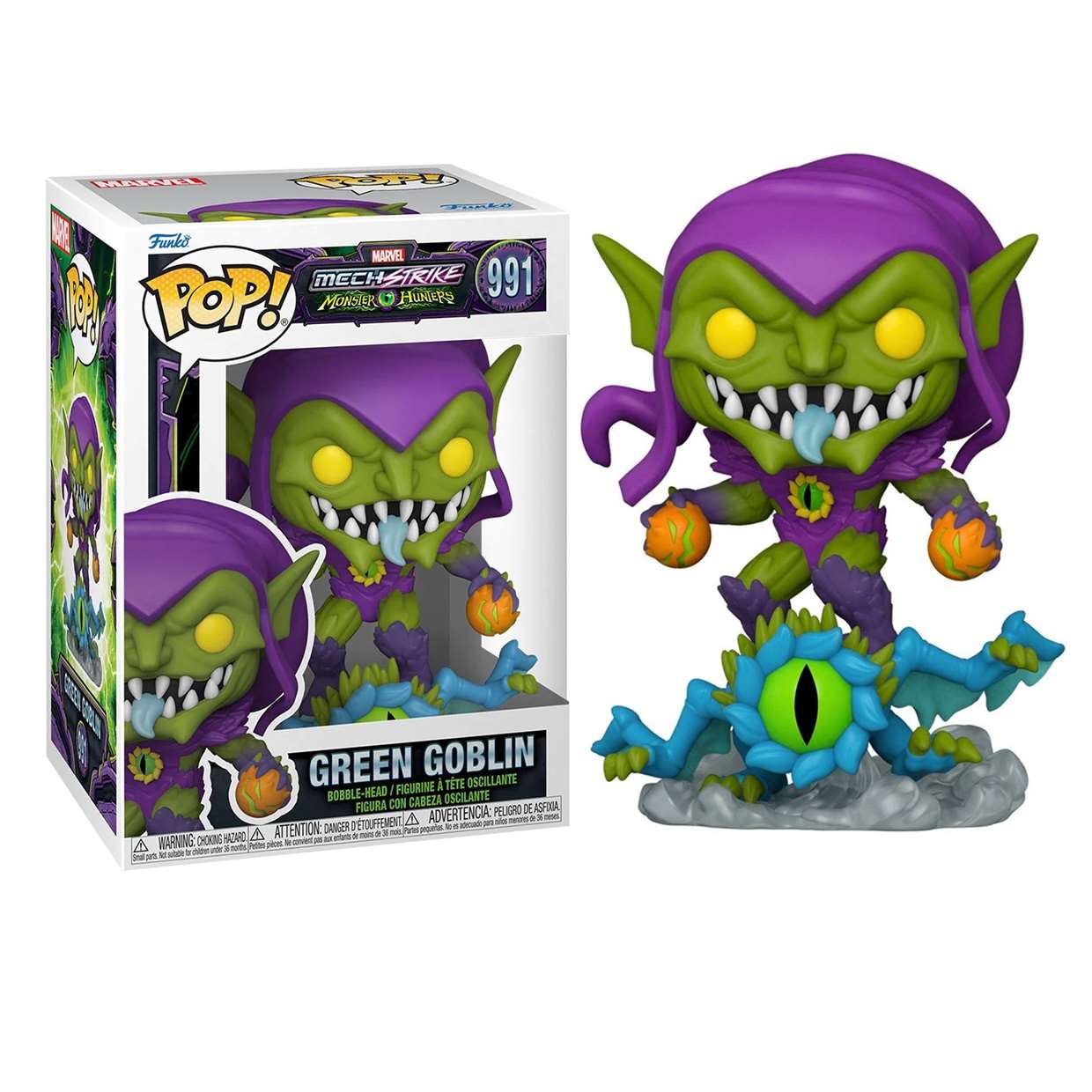 Green Goblin #991 Mech Strike Funko Pop! Monster Hunters 