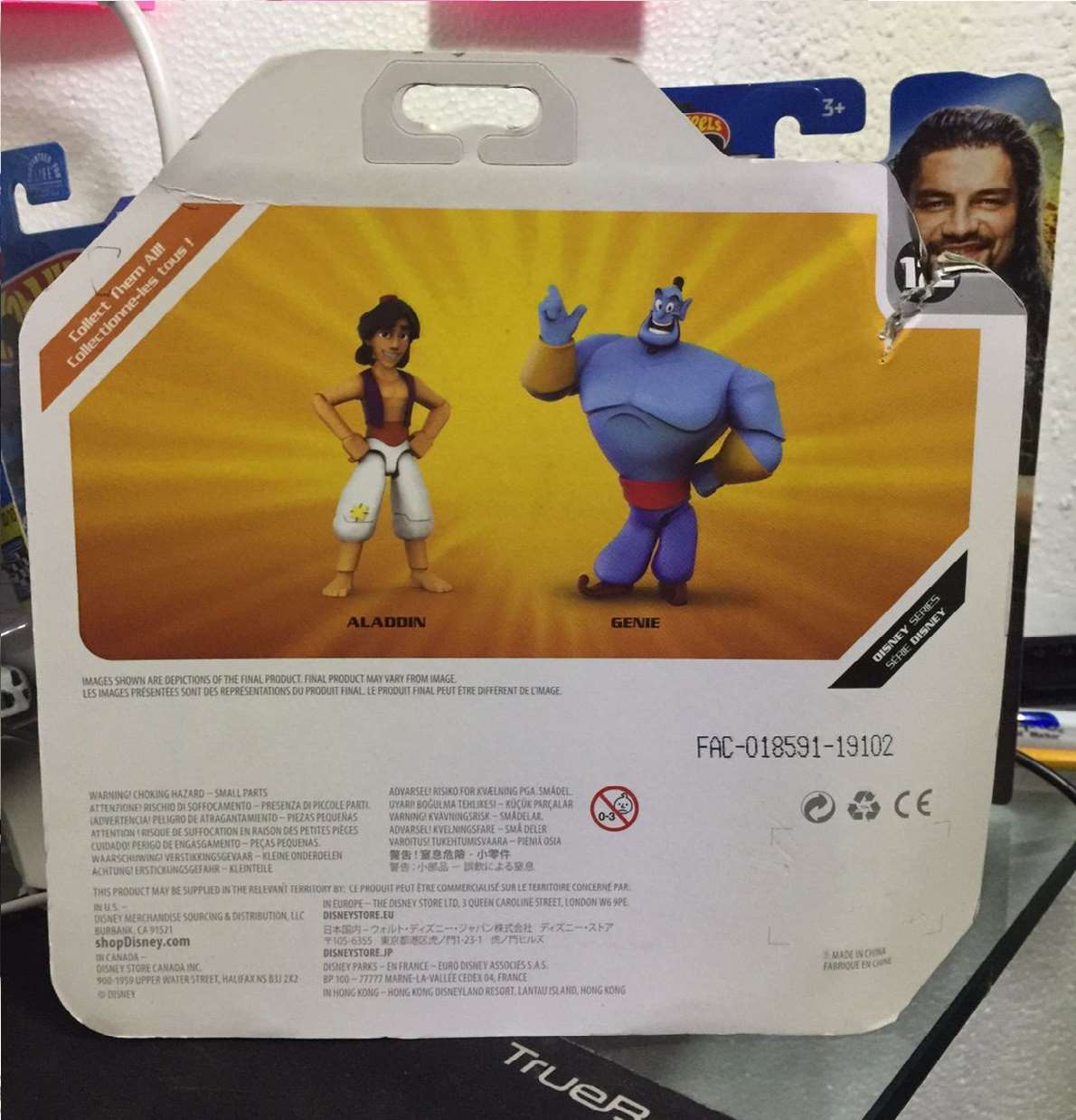 Pack Aladdin Includes Abu #11 + Genie #12 Disney Toybox 