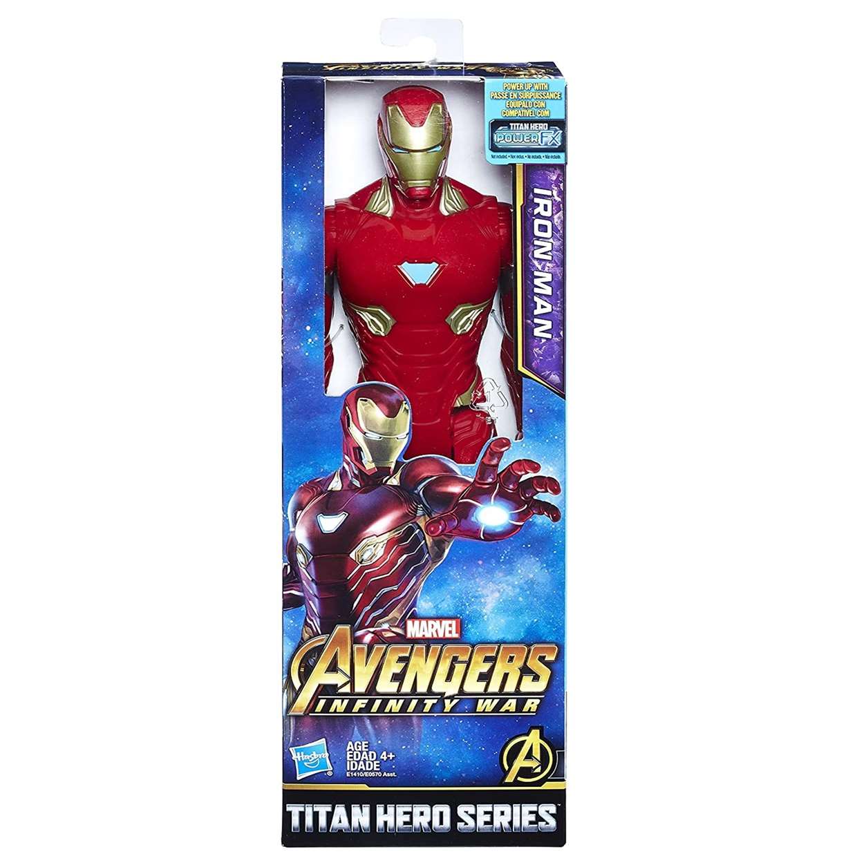 Iron Man Power Fx + Iron Man Blast Gear Titan Hero Series