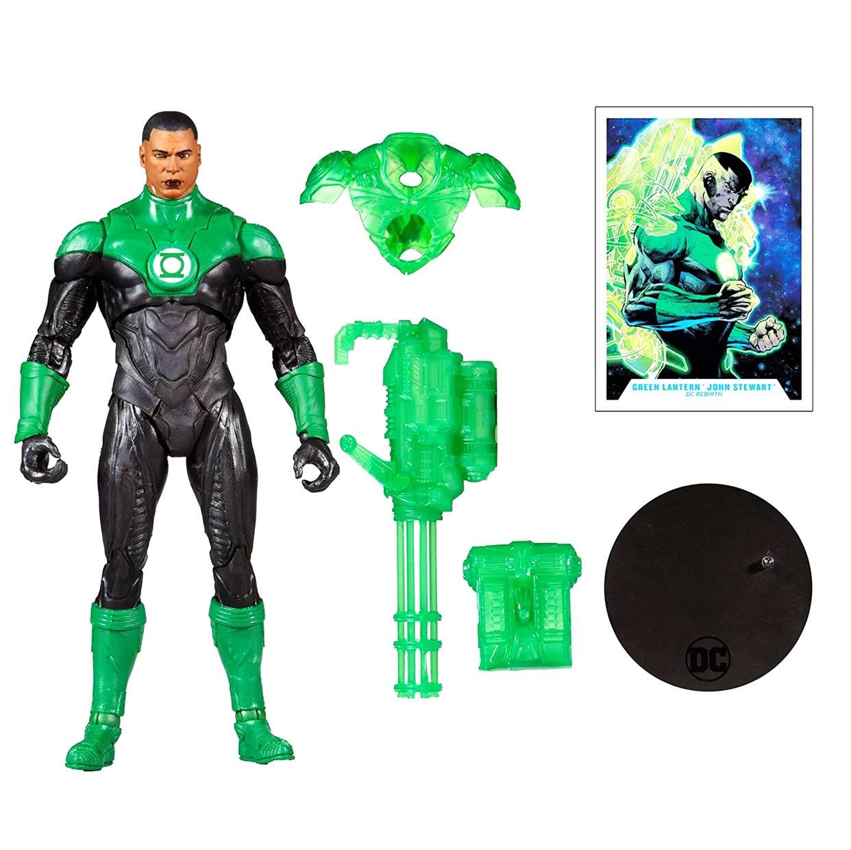 Green Lantern John Stewart Dc Rebirth Multiverse Mcfarlane 