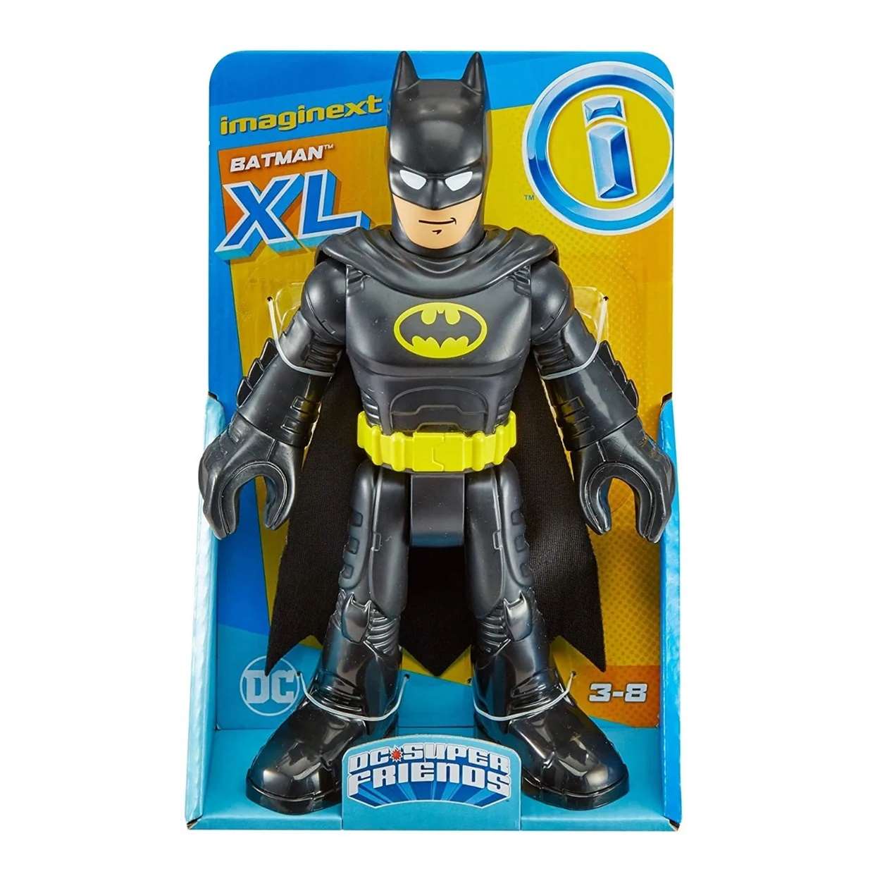 Batman X L Figura Imaginext Dc Comics Super Friends