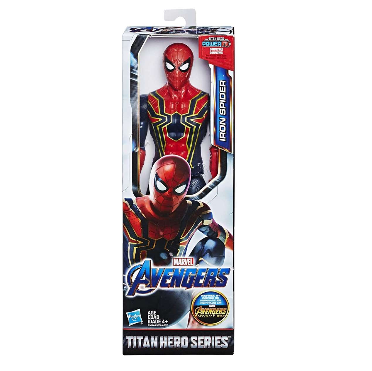 Iron Spider Figura End Game Power F X Titan Hero 12 PuLG
