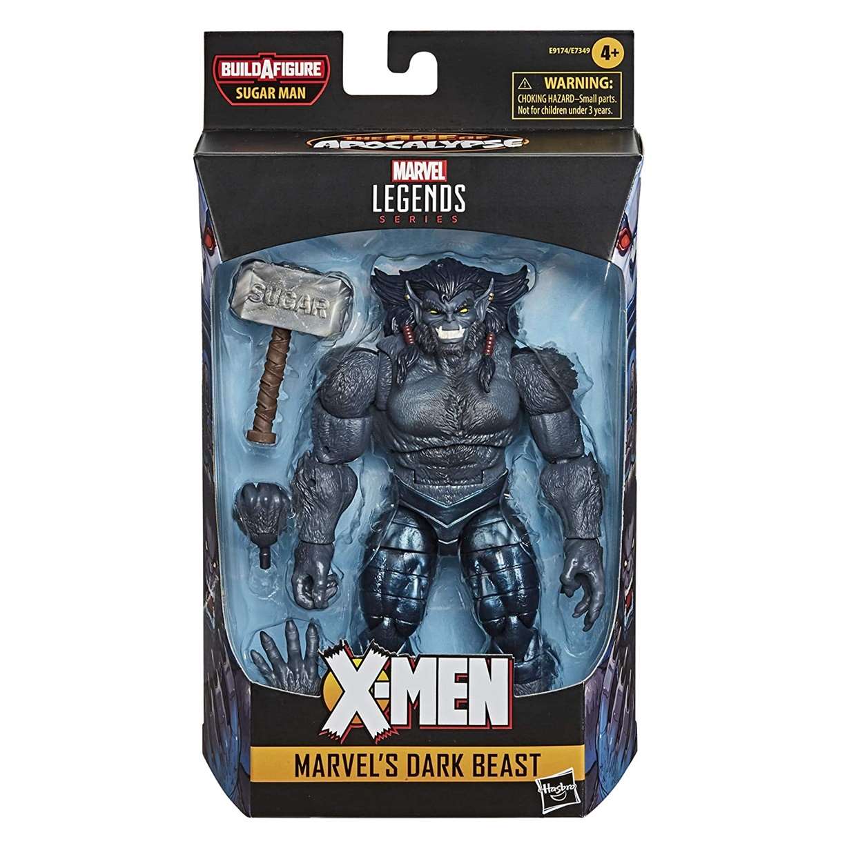 Dark Beast Figura Marvel Legend + Beast Marvel Uncanny X Men