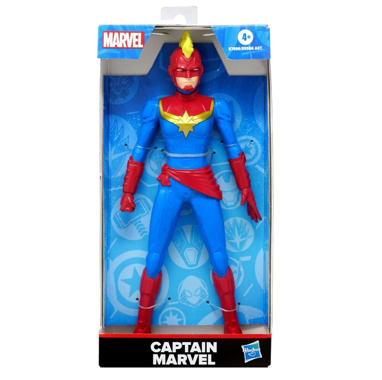 Captain Marvel Figura Marvel Hasbro E7696/ E5556 Ast 6 PuLG