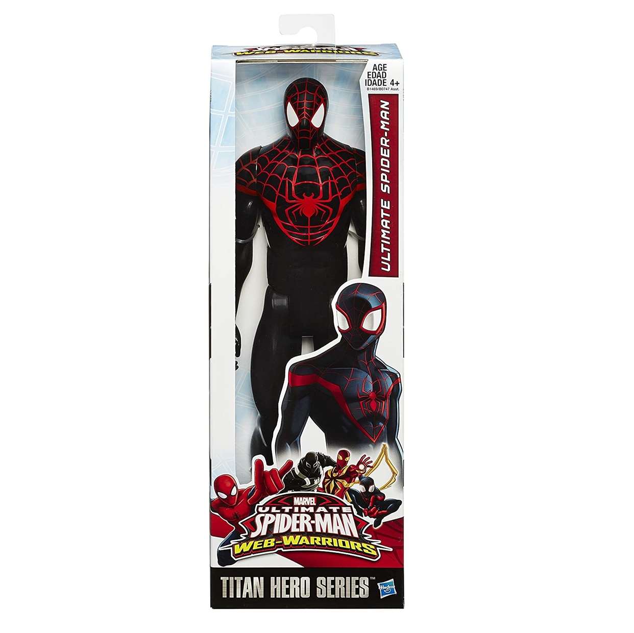 Ultimate Spider Man Figura Marvel Web Warriors Titan Hero