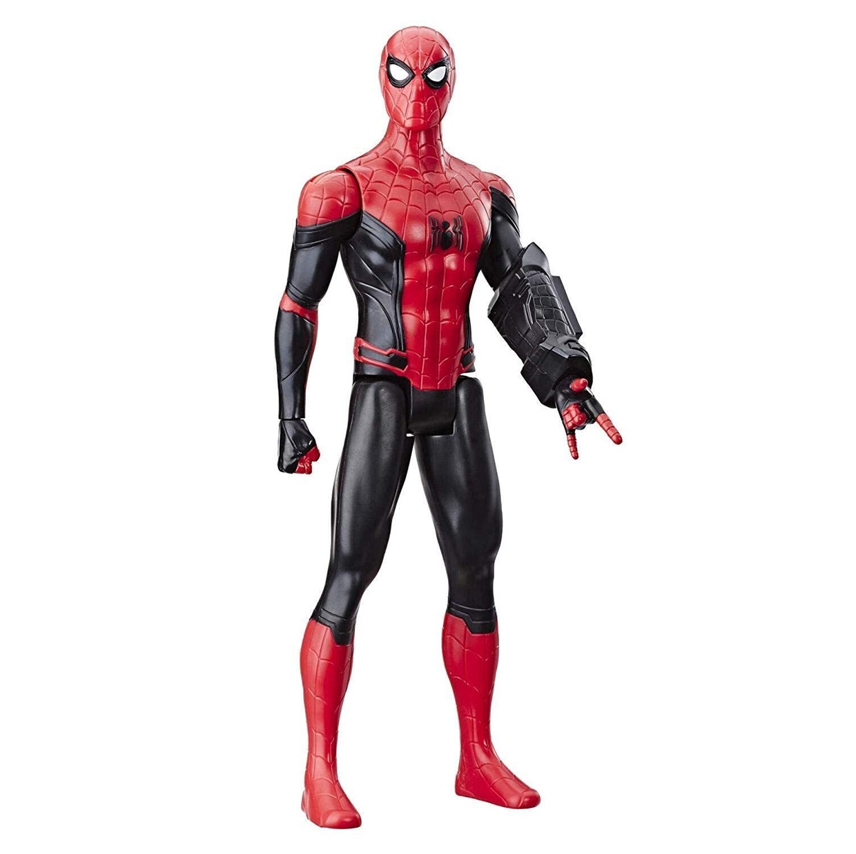 Spider Man Figura Far From Home Titan Hero + Cilindro 30 Cm