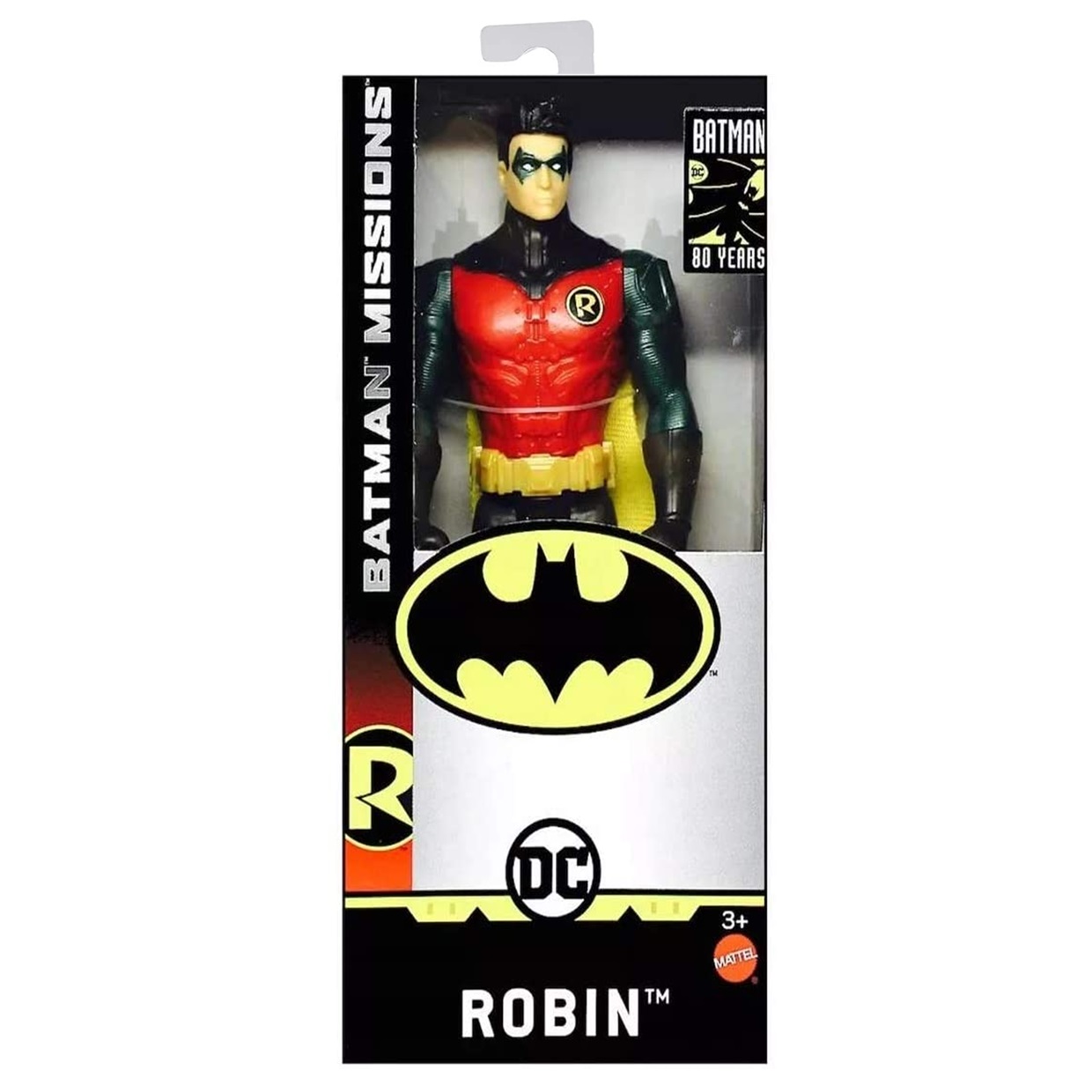 Robin Missions Figura Dc Batman 80th Years 6 Pulgadas