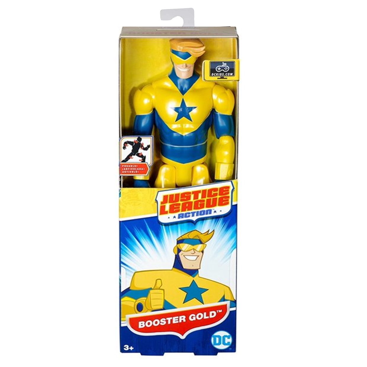 Booster Gold Figura Dc Justice League Action Mattel 12 PuLG