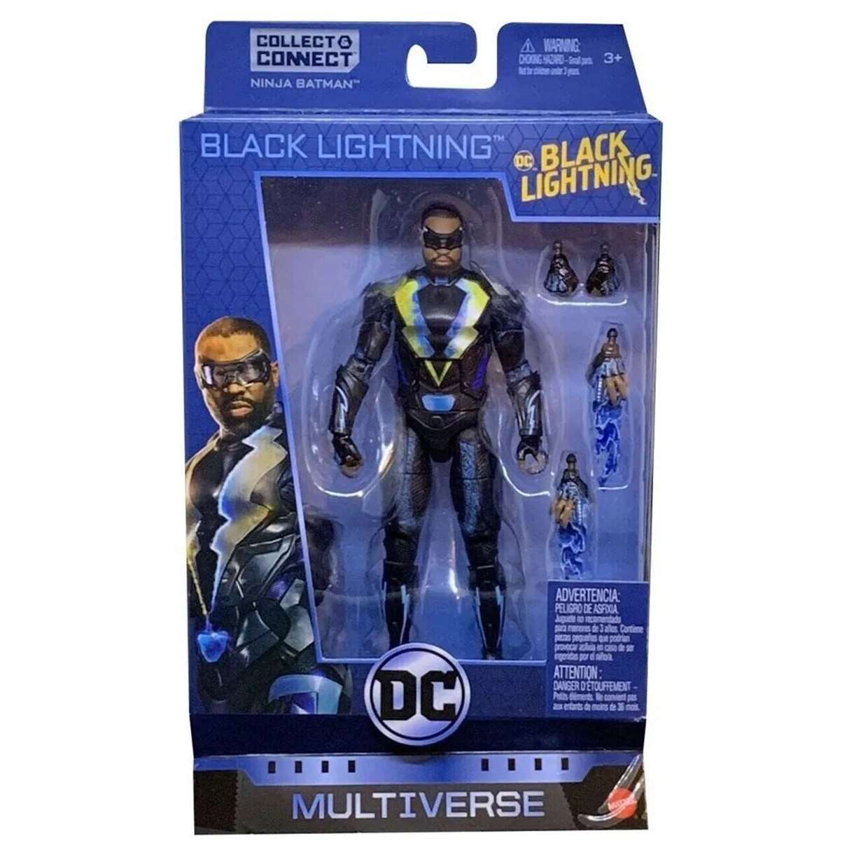 Black Lightning Figura Dc Ninja Batman Multiverse