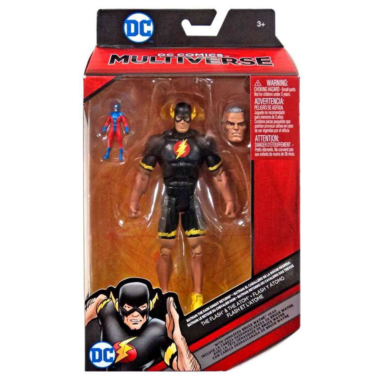 The Flash & The Atom  Figura Dc Comics Multiverse 6 Pulgadas