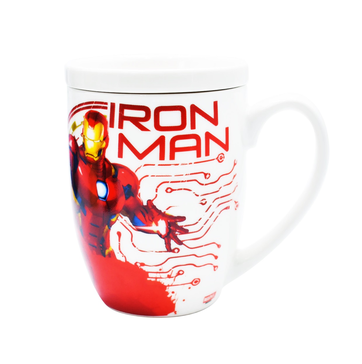 Marvel Avengers Tarro con Tapa de Porcelana  Iron Man 385 ml