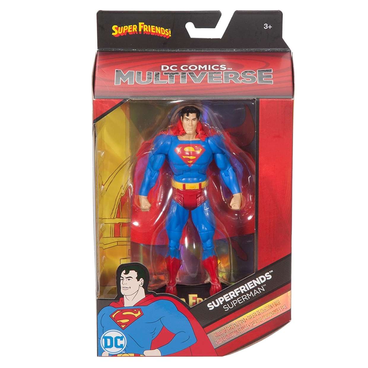 Superman Vintage Figura Dc Comics Super Friends Multiverse 