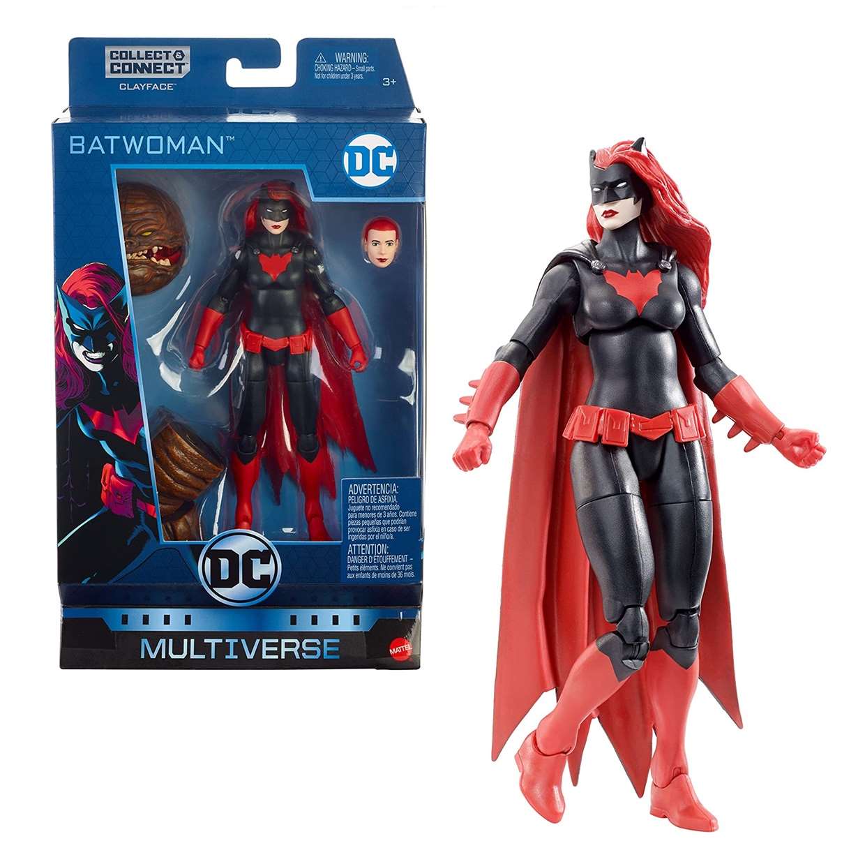 Batwoman ( Batichica ) Figura Dc Multiverse Clayface