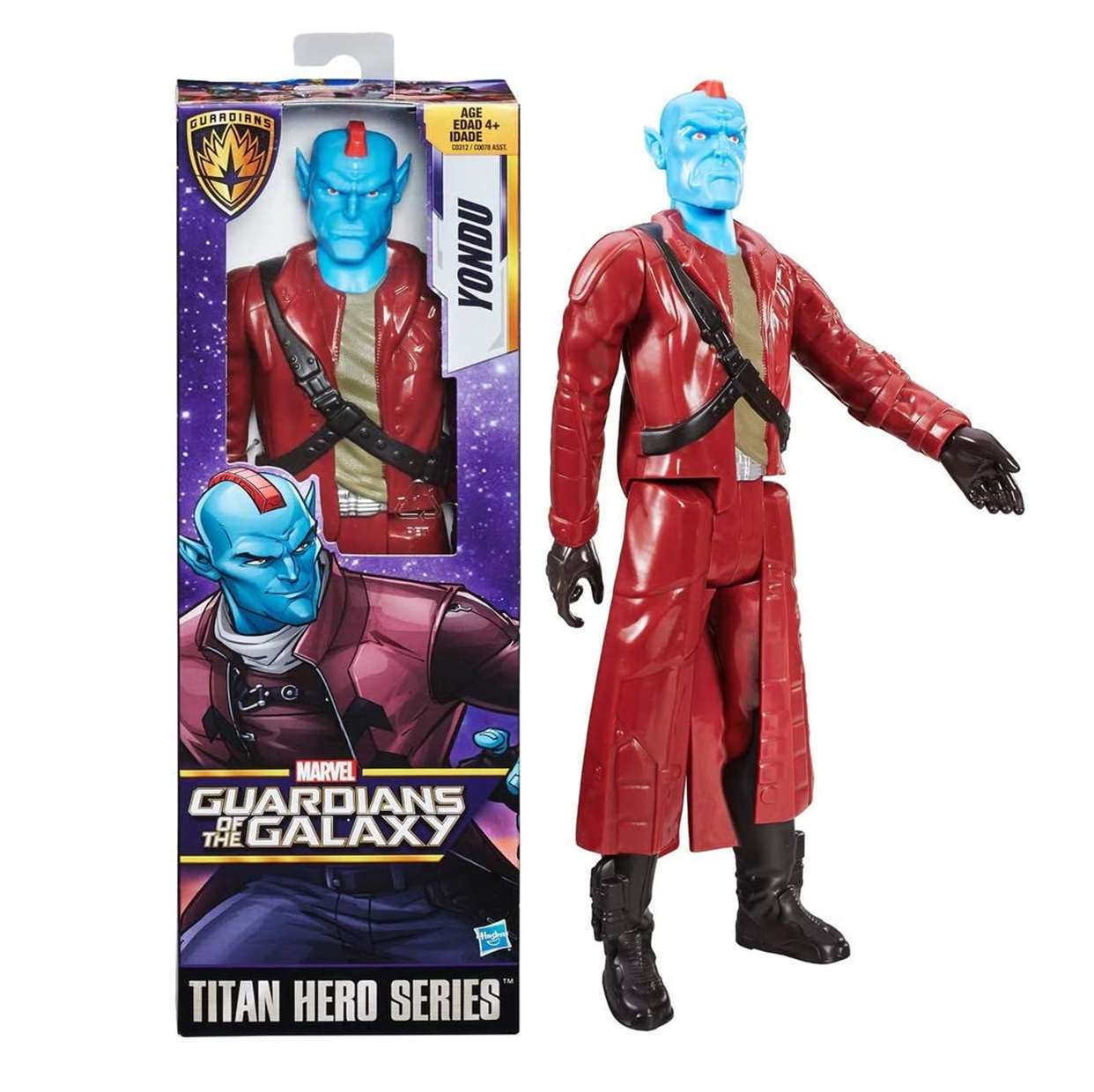 Yondu Figura Marvel Guardianes De La Galaxia Titan Hero 