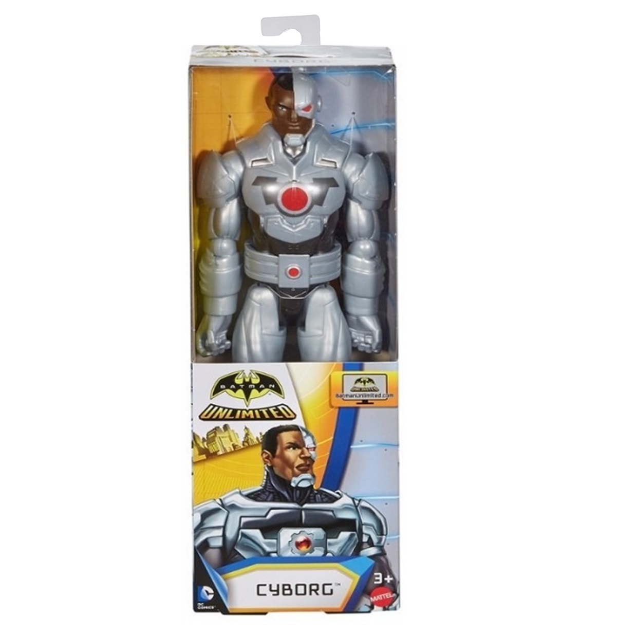 Cyborg Figura Batman Unlimited Dc Comics 12 Pulg