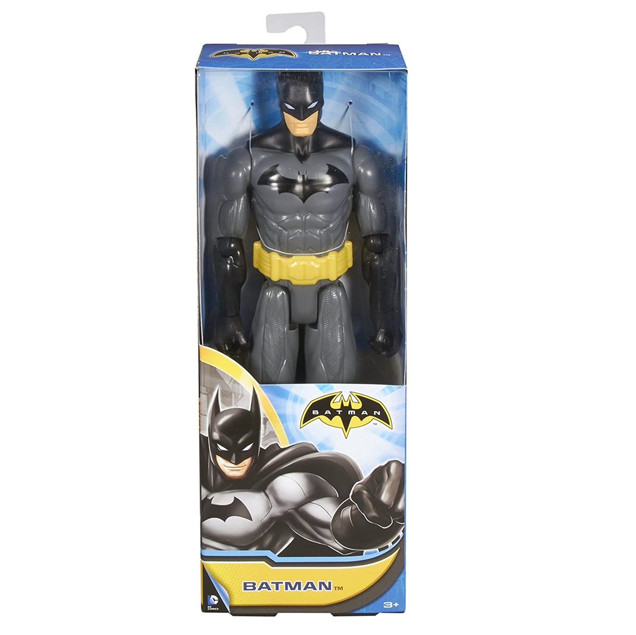 Batman Figura Dc Batman Unlimited (negro Y Amarillo) 12 PuLG