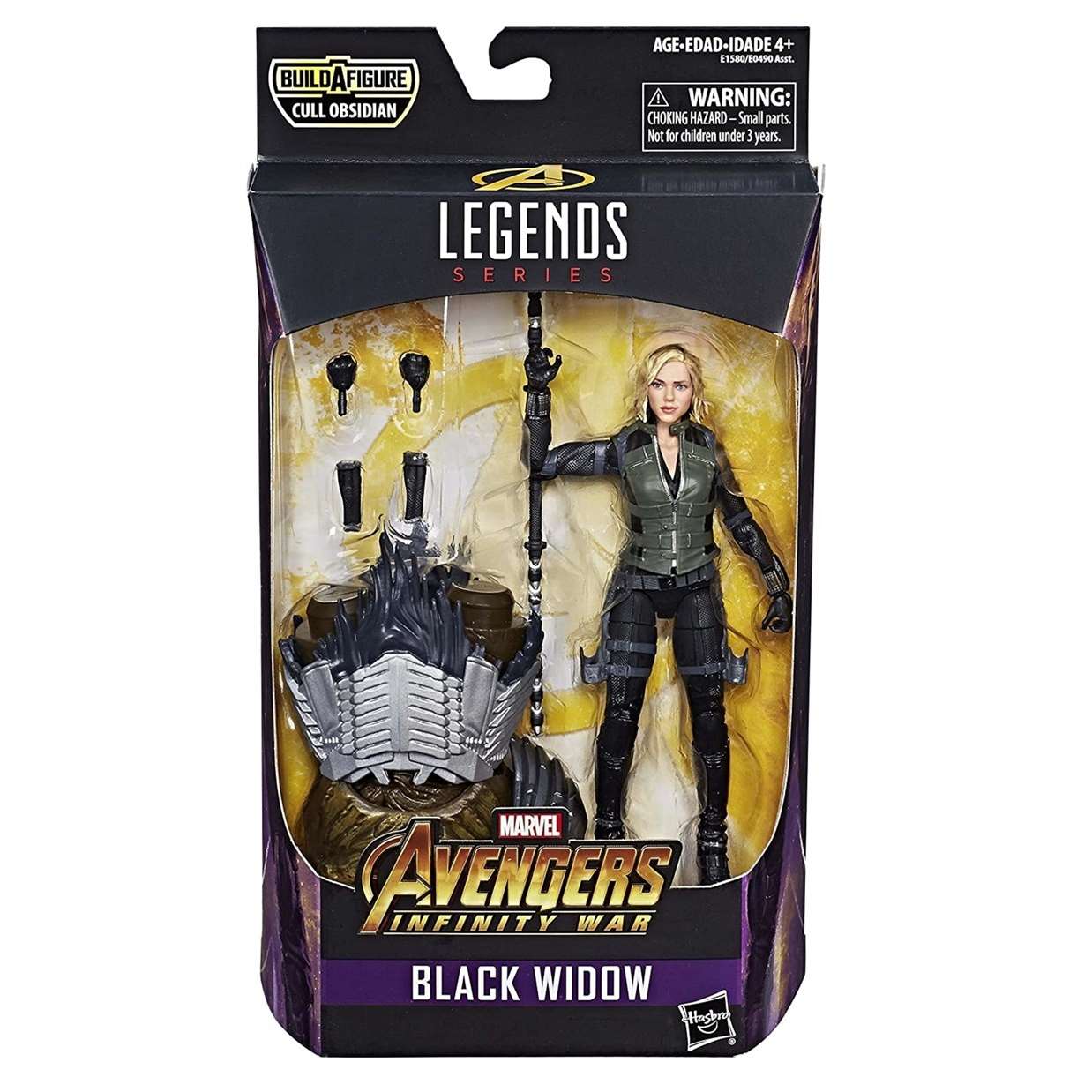 Black Widow Figura Marvel B A F Thanos Avengers Infinity Wars Legends
