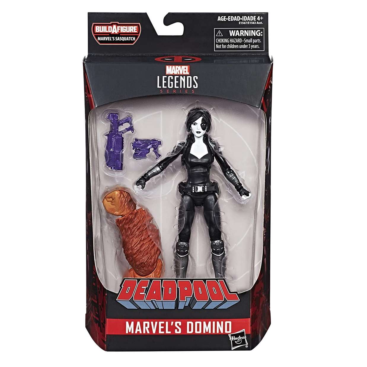 Domino Figura Marvel B A F Sasquatch Deadpool Legends 6 pULG