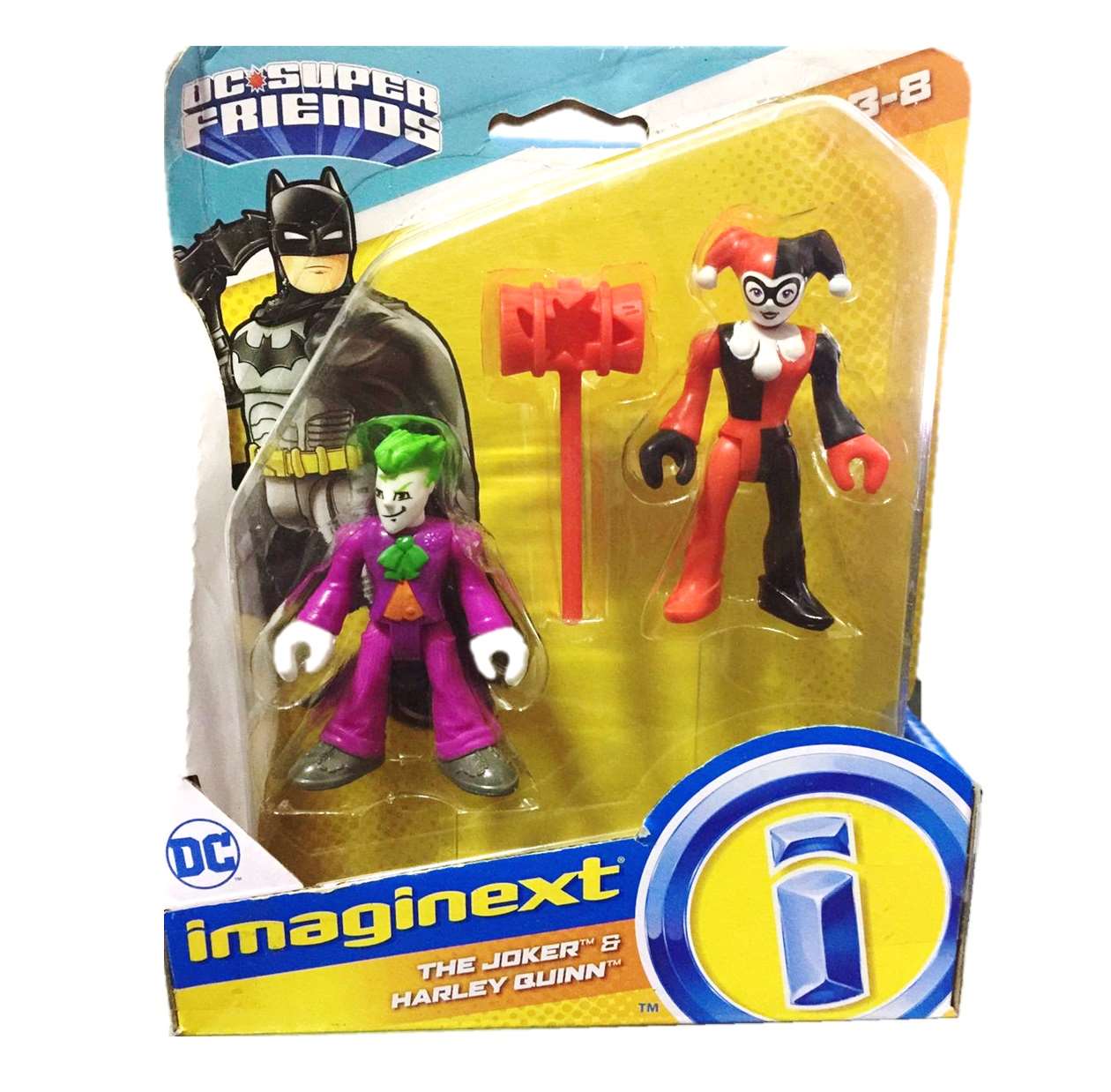 The Joker And Harley Quinn DC Super Friends Imaginext