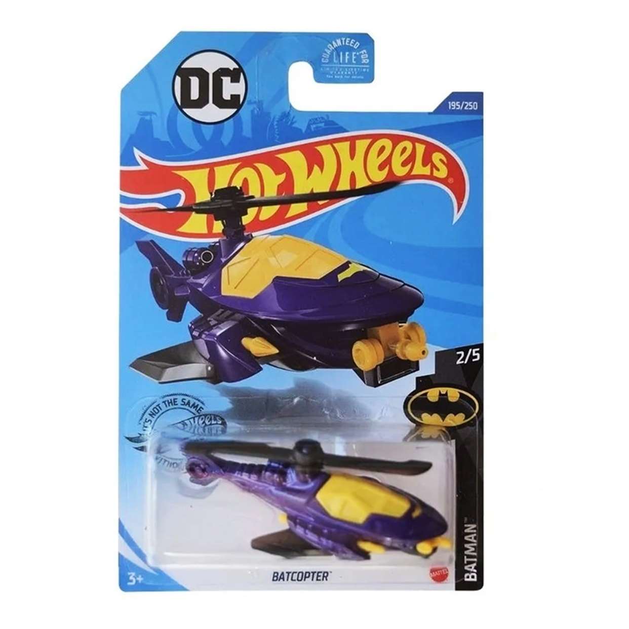 Batcopter Fkvsy 2/5 Hot Wheels Batman Dc Comics 195/250