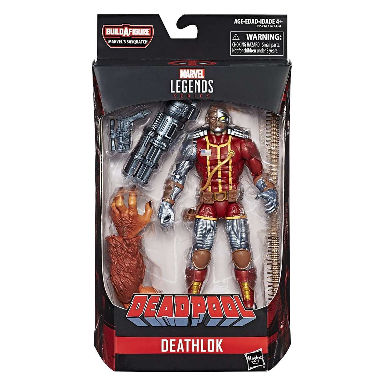 Deathlok Figura Marvel B A F Sasquatch Deadpool Legends  6 Pulg