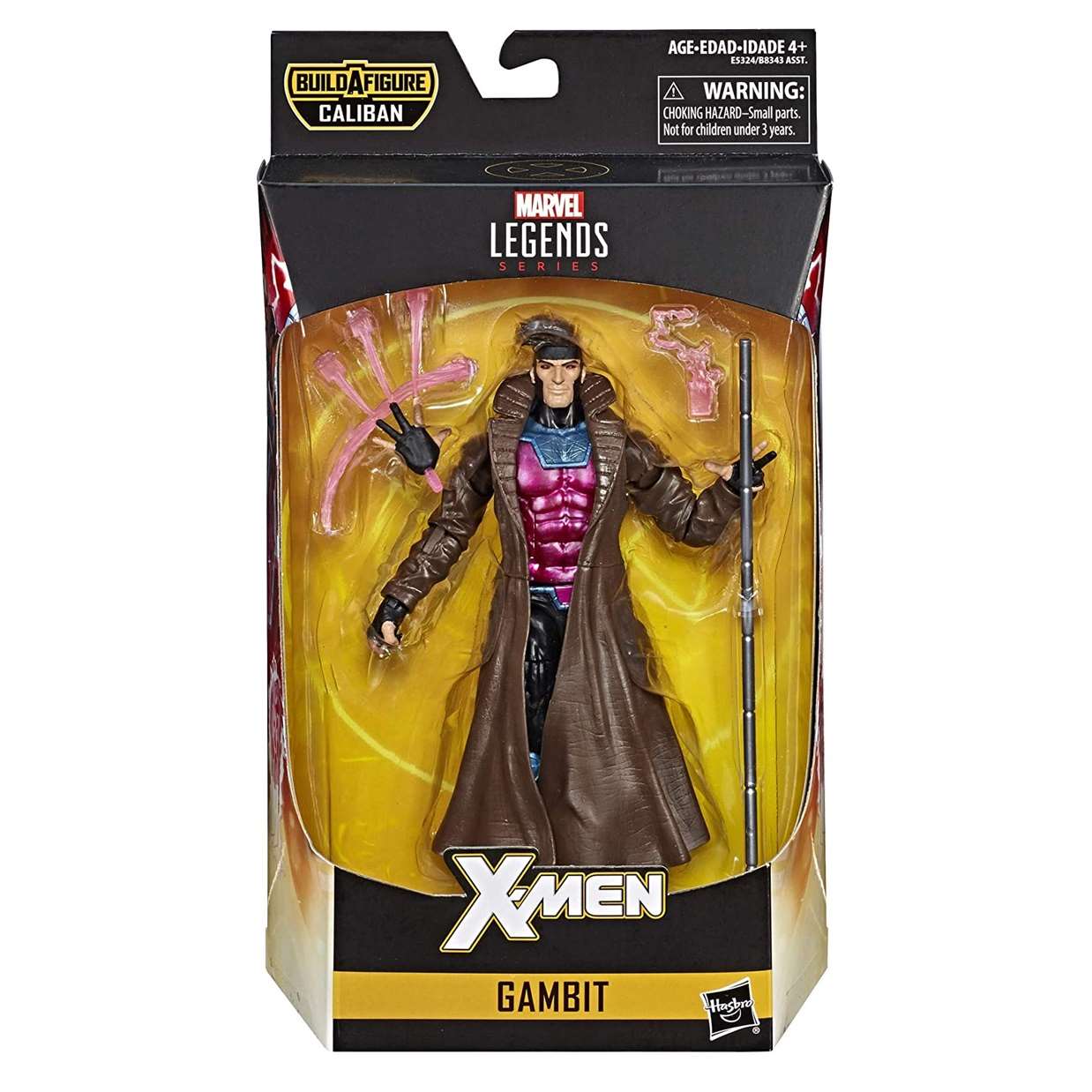 Gambit Figura Marvel B A F Caliban X Men Legends 6 Pulg