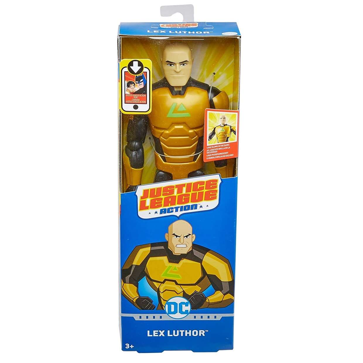 Lex Luthor Figura Dc Justice League Action Mattel 12 PuLG
