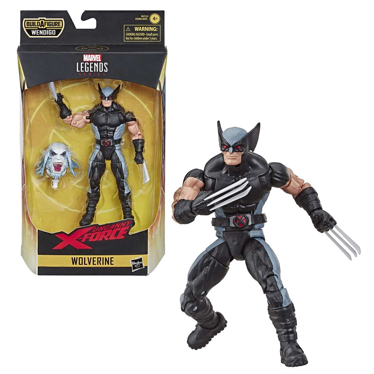 Wolverine Figura Uncanny X Force B A F Wendigo Legend Series