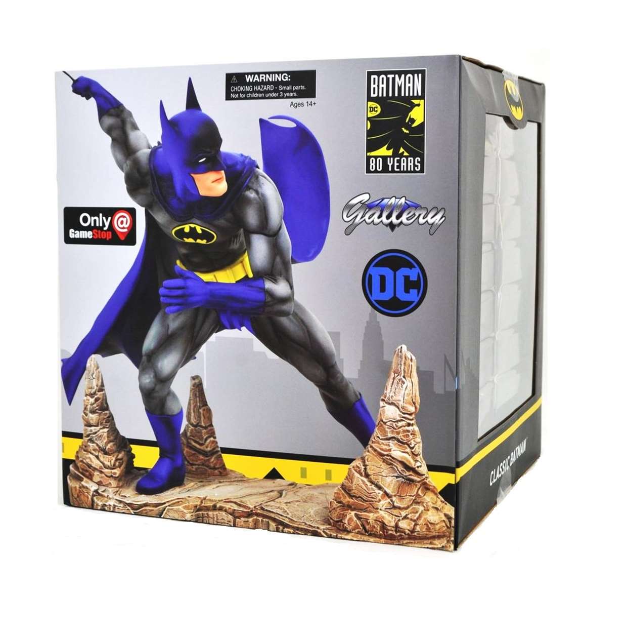 Batman Classic Figura Dc Comics Gallery Exclusivo Game Stop 