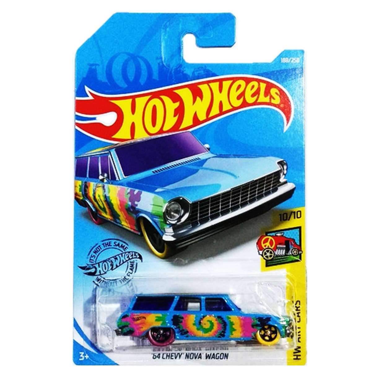 64 Chevy Nova Wagon 10/10 Hot Wheels Hw Art Cars