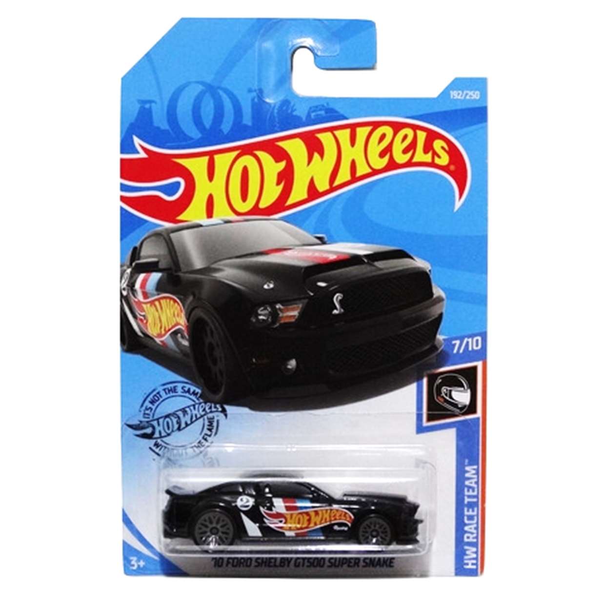 10 Ford Shelby Gt500 Super Snake 7/10 Hotwheels Hw Race Team