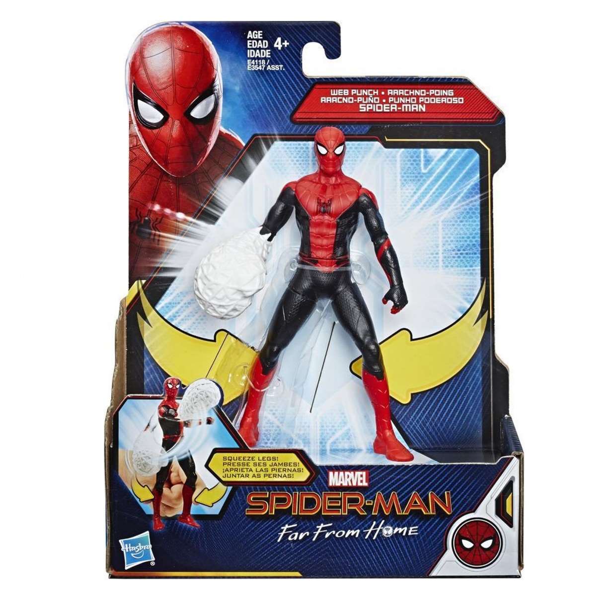 Spider Man Web Punch Figura Spider Man Far From Home 6 Pulg