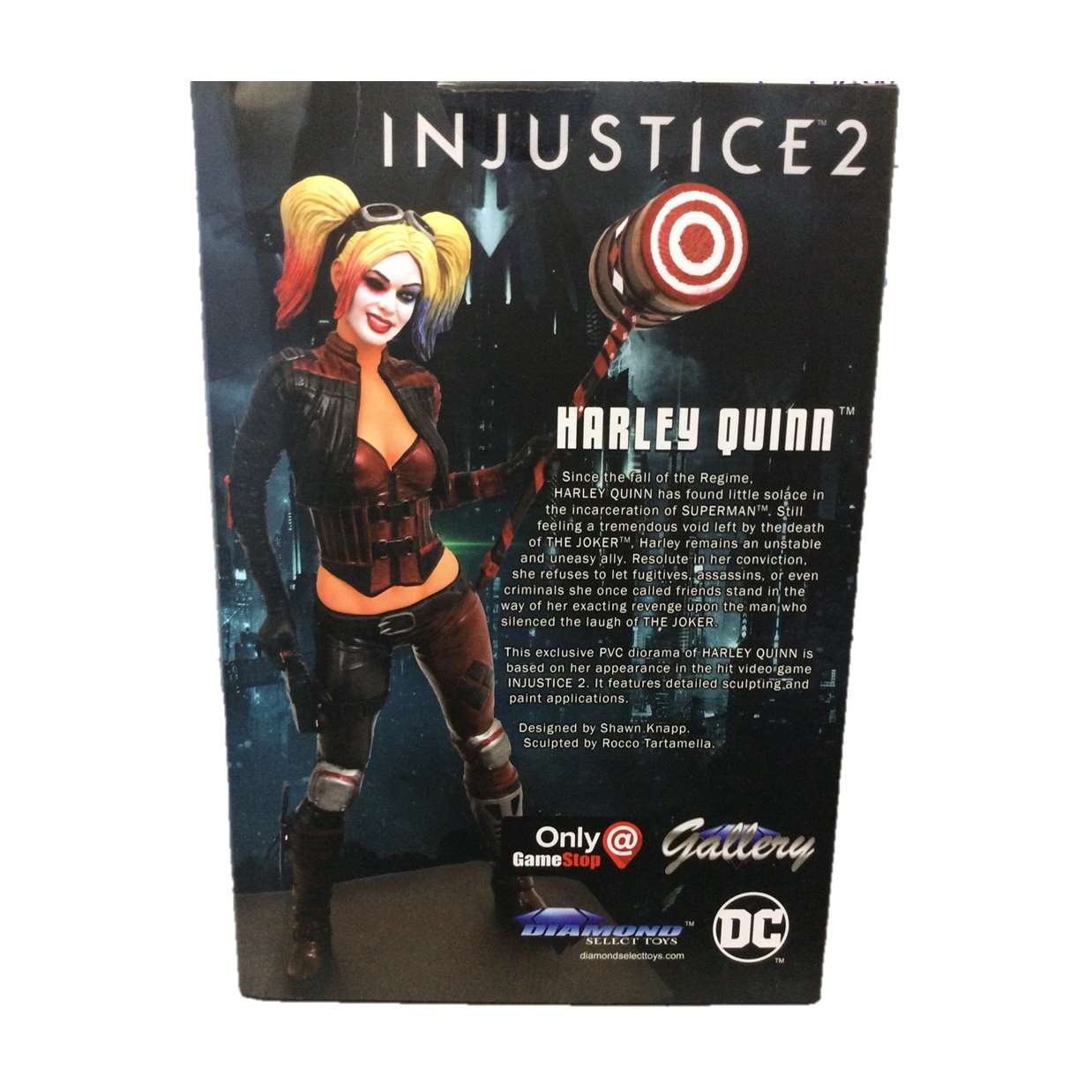Diorama Harley Quinn Figura Injustice 2 Gallery Gamestop