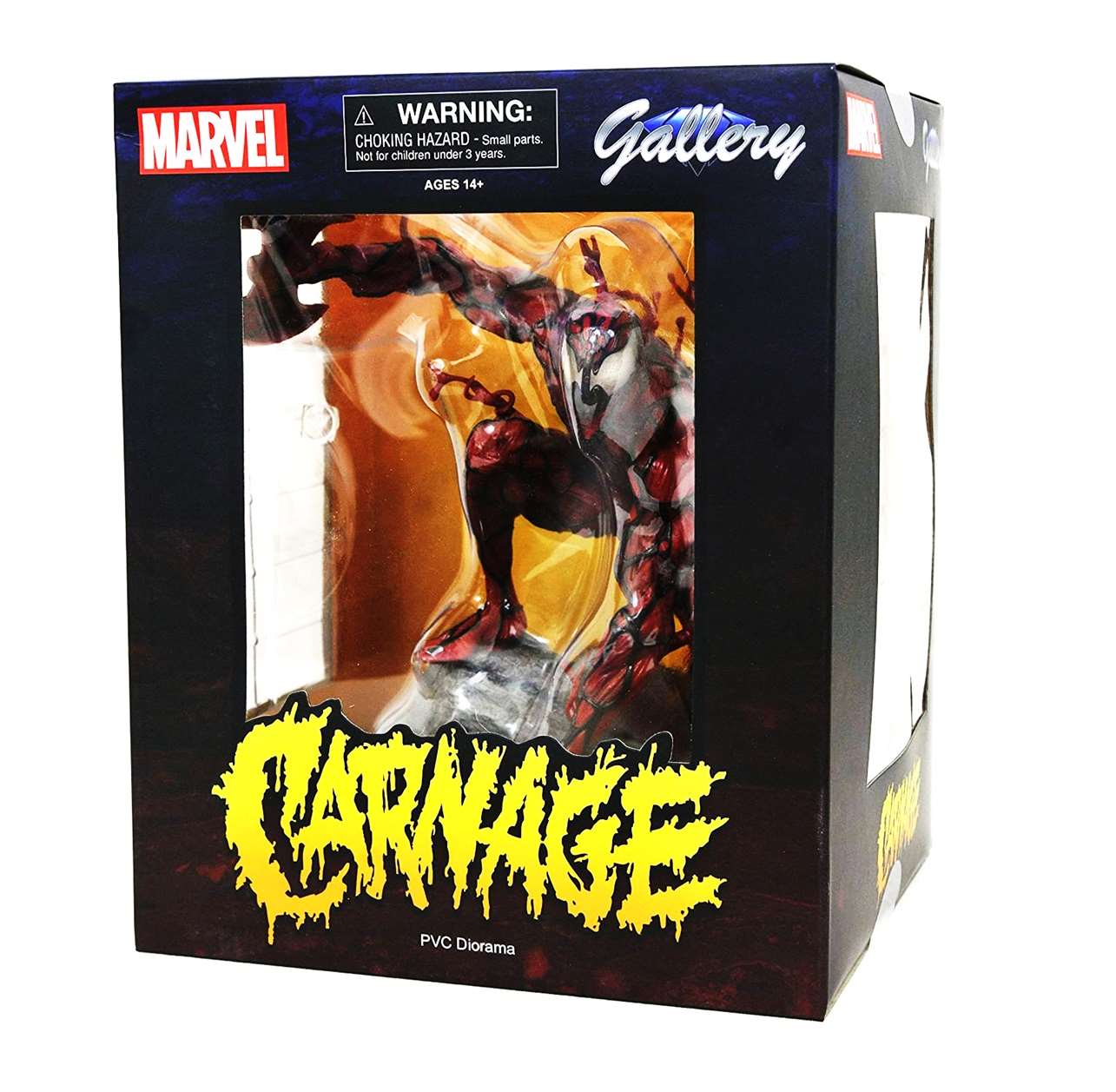 Carnage Diorama Figura Estatua Marvel Gallery Diamond Select