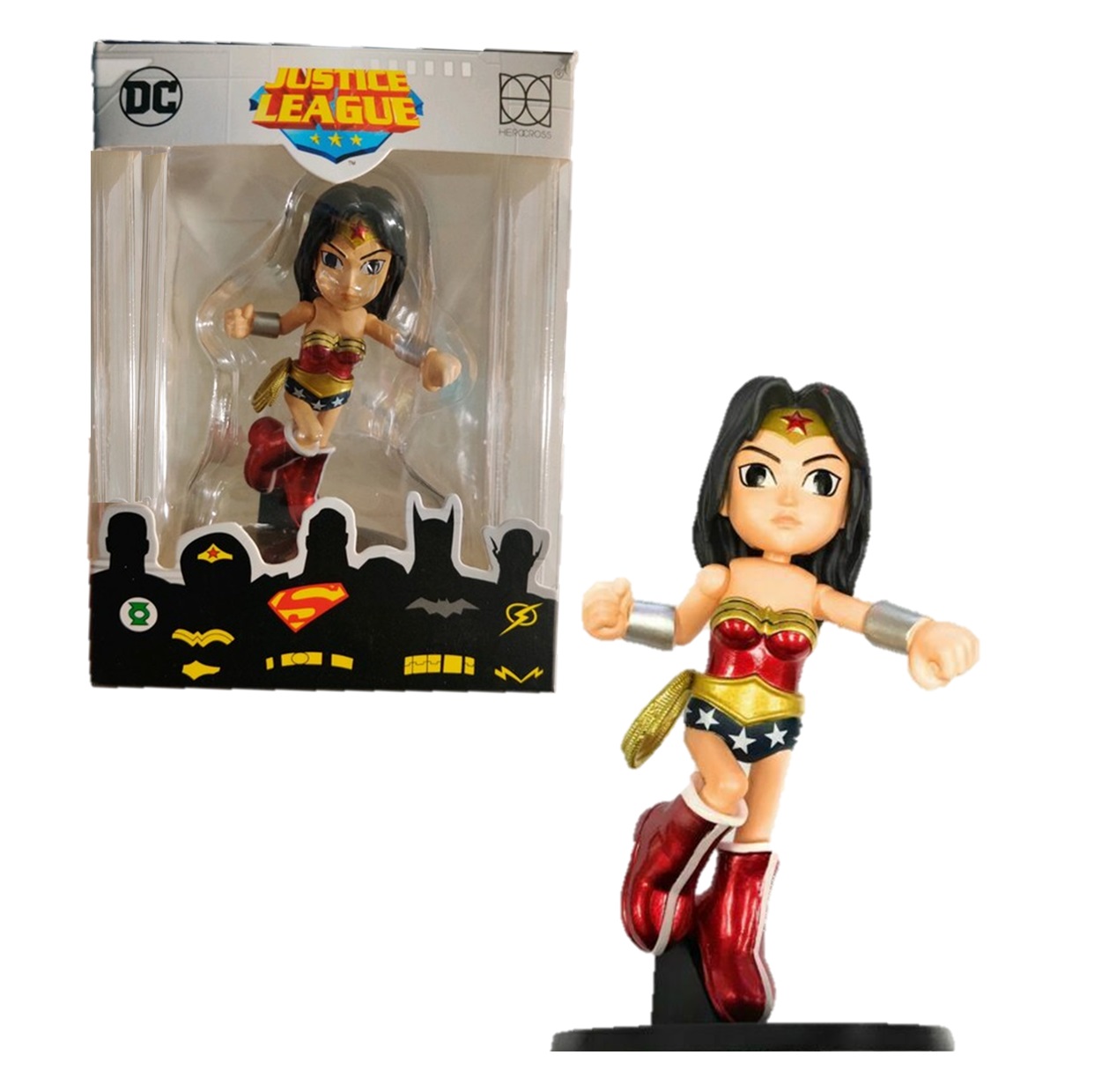 Wonder Woman Figura Justice League Dc Comics Herocross