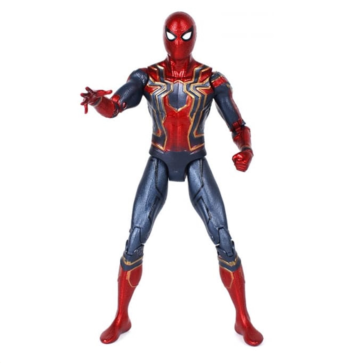 Iron Spider Figura Marvel Infinity War Con Base Led 