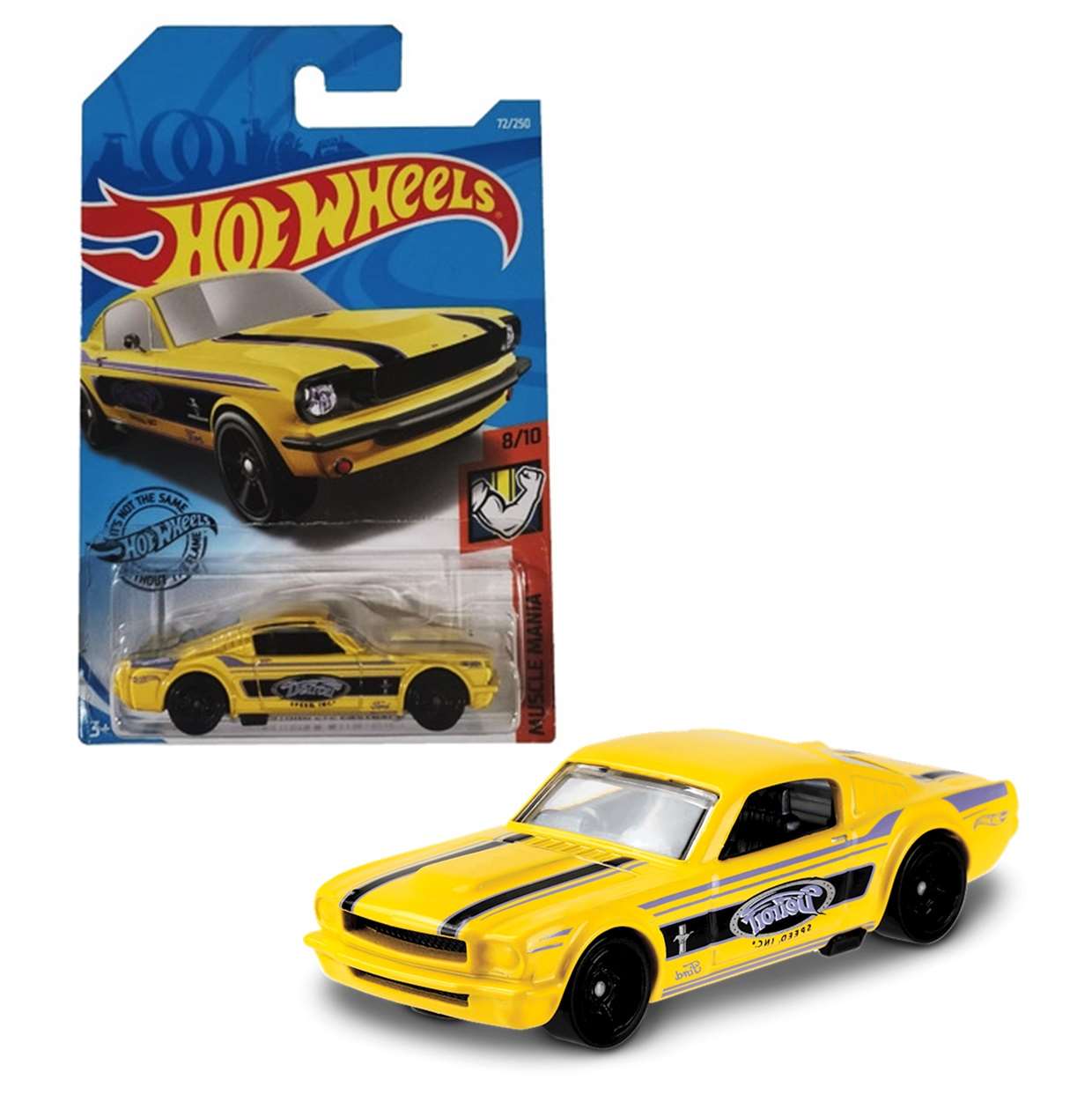 65 Mustang 2+2 Fastback 8/10 Hot Wheels Muscle Mania