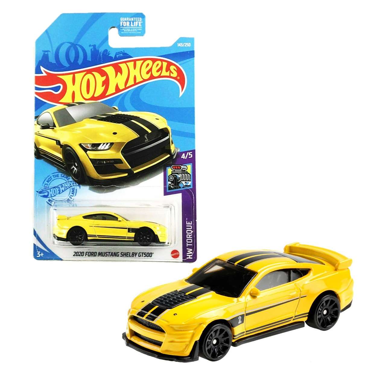 2020 Ford Mustang Shelby Gt500 4/5 Hot Wheels Hw Torque