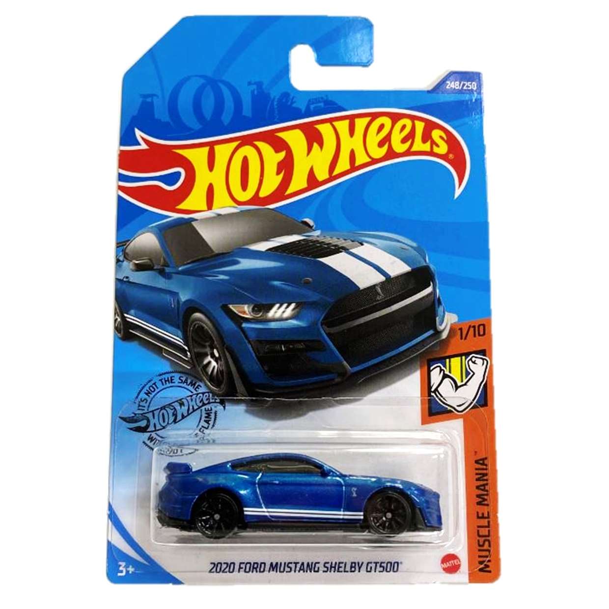 2020 Ford Mustang Shelby Gt500 1/10 Hot Wheels Muscle Mania