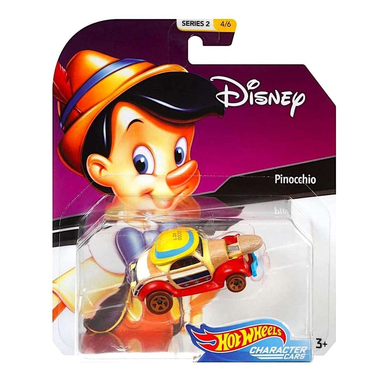 Pinocchio Hot Wheels Disney Character Cars