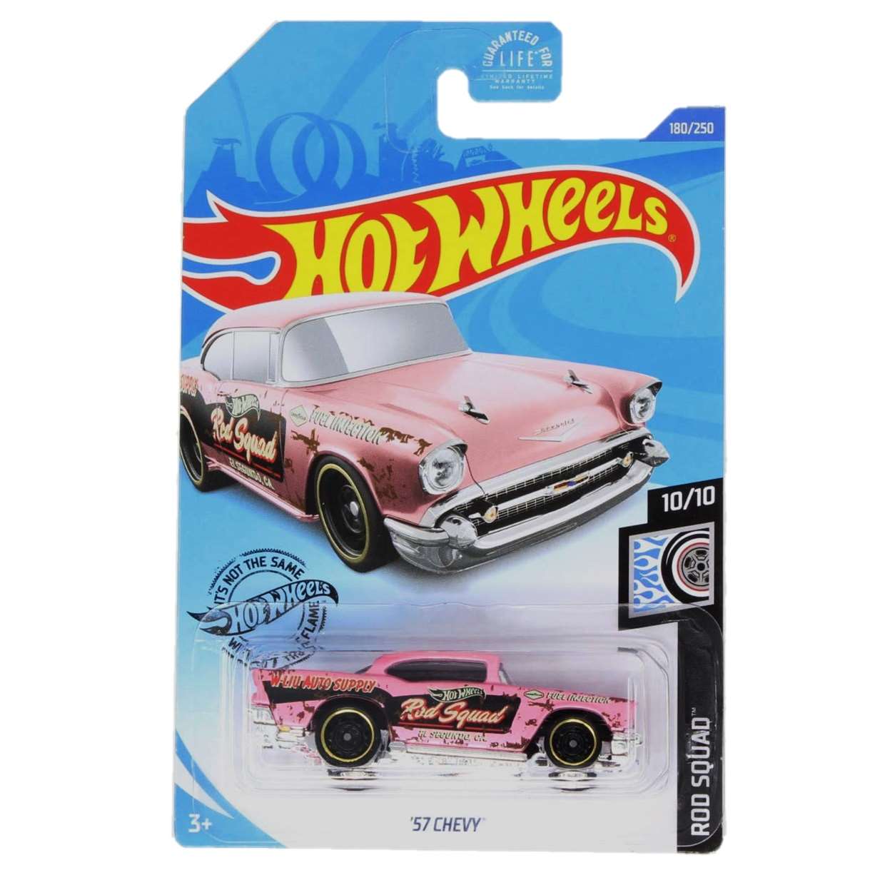 57 Chevy Pink 10/10 Hot Wheels Rod Squad