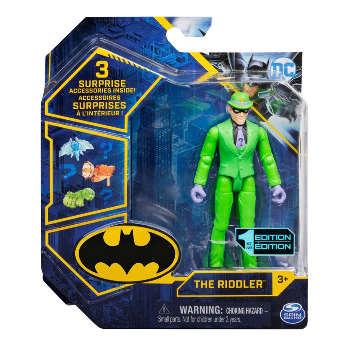 The Riddler 1st Edition Figura Collect Them All Spin Master