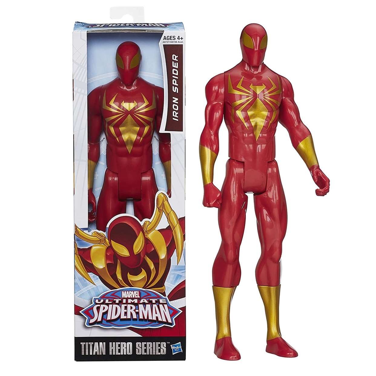 Iron Spider Figura Marvel Ultimate Spider Man 12 Pulgadas