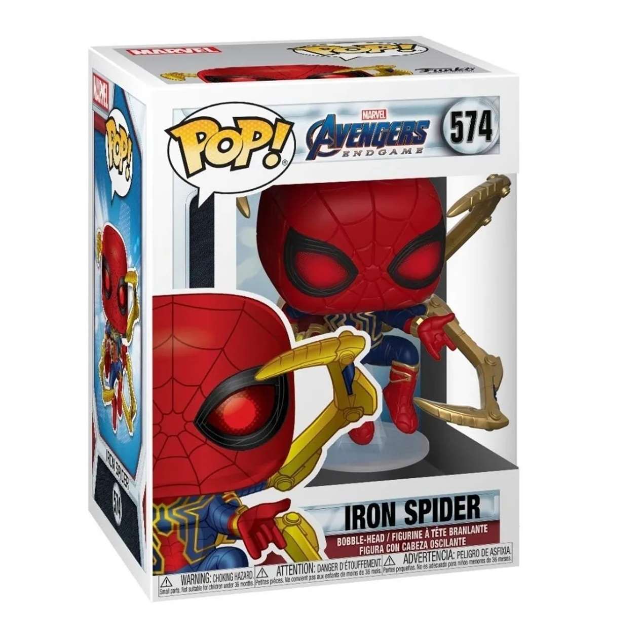 Iron Spider With Nano Gauntlet #574 Avengers End Game Funko
