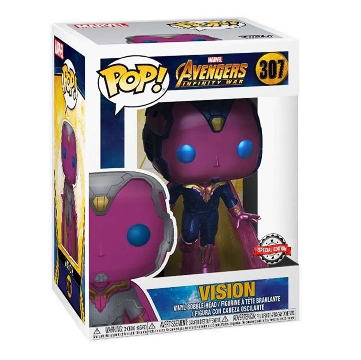 Visión #307 Avengers Infinity War Funko Pop! Special Edition