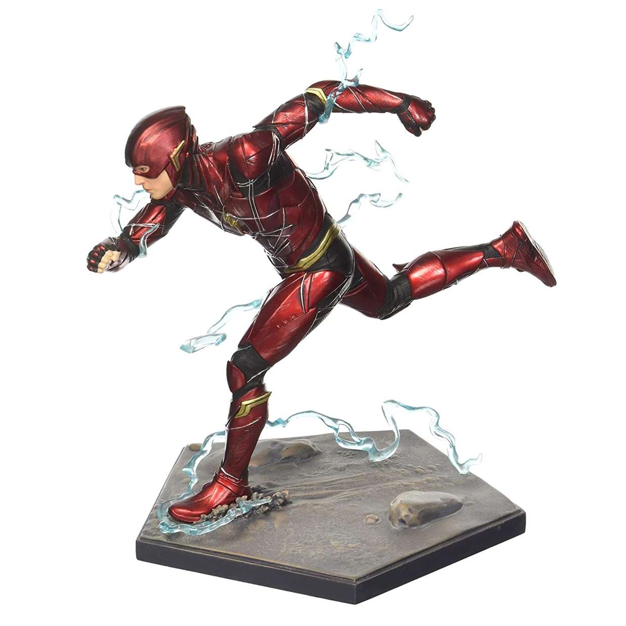 The Flash Running Art Escale 1/10 Estatua Justice League
