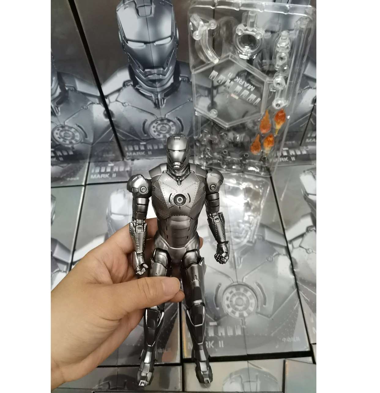 Iron Man Armor Mark Il 1:10 Figura De Acción Z D Toys 6 PuLG