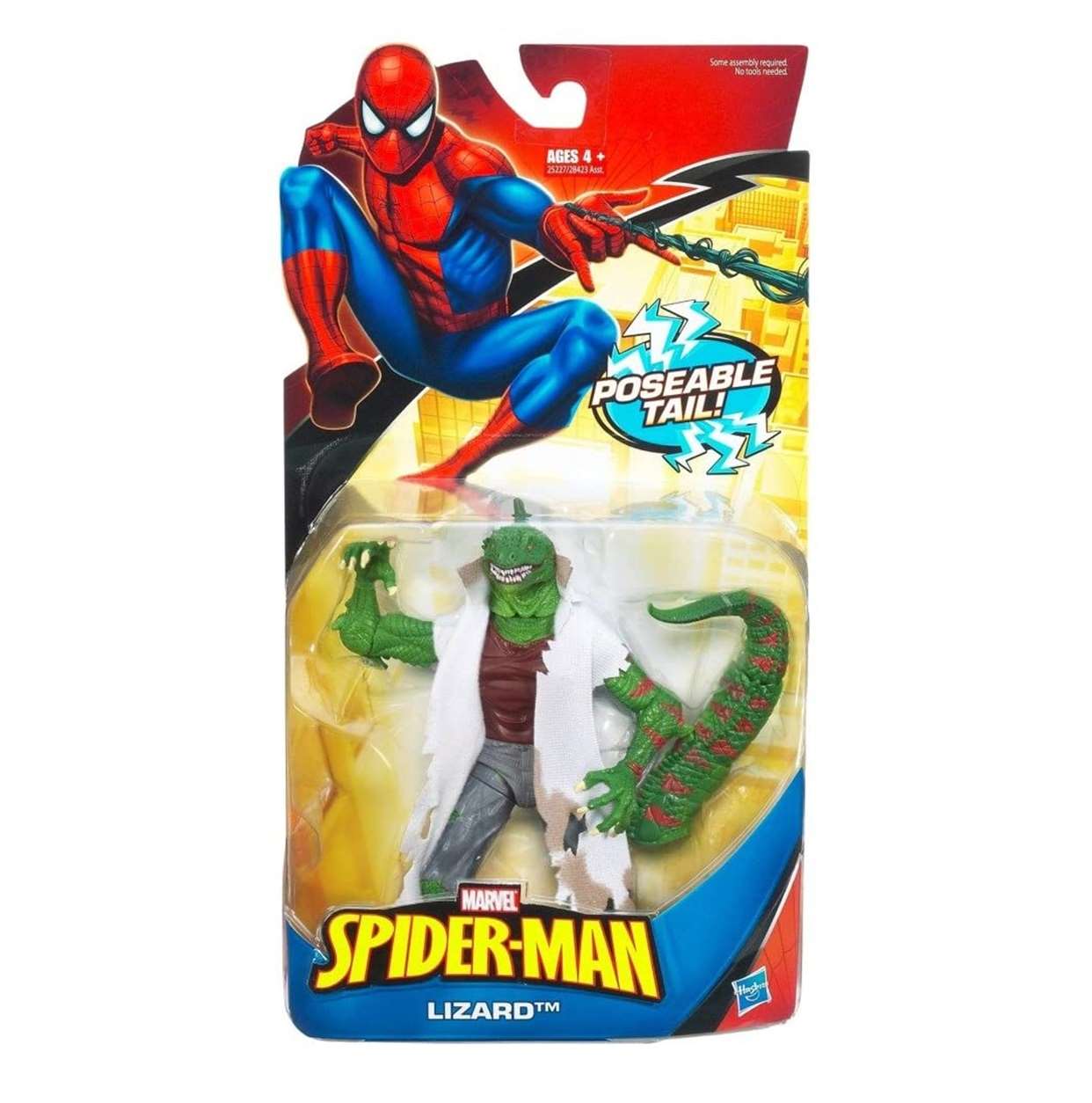 Lizard Poseable Tail Figura Marvel Spider Man 4 Pulgadas