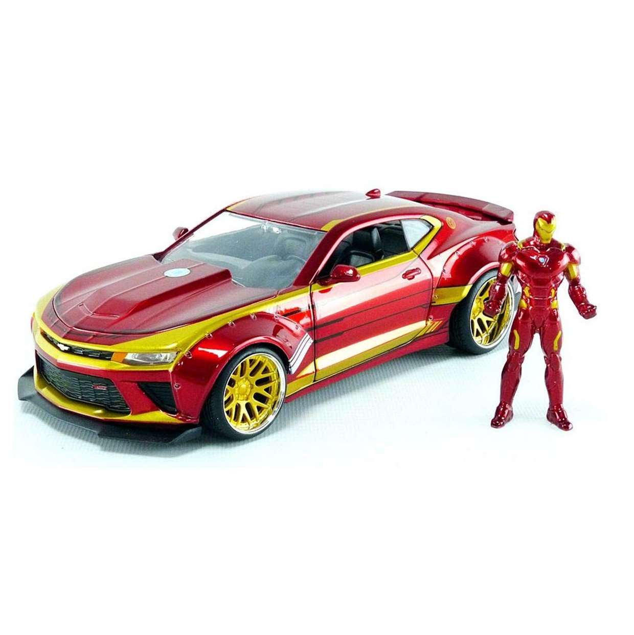Iron Man & 2016 Chevy Corvette Camaro Avengers Jada Toys